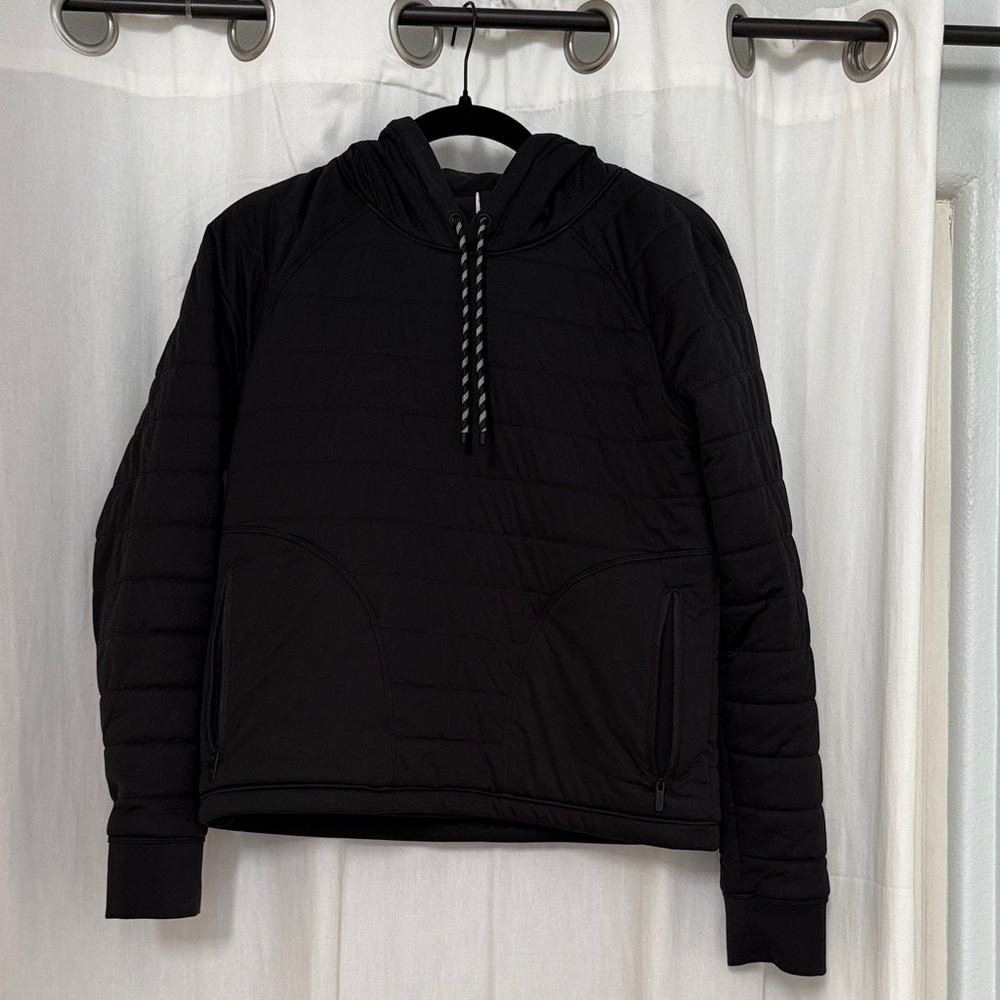 Lululemon Athletica Black Quilted Jacket